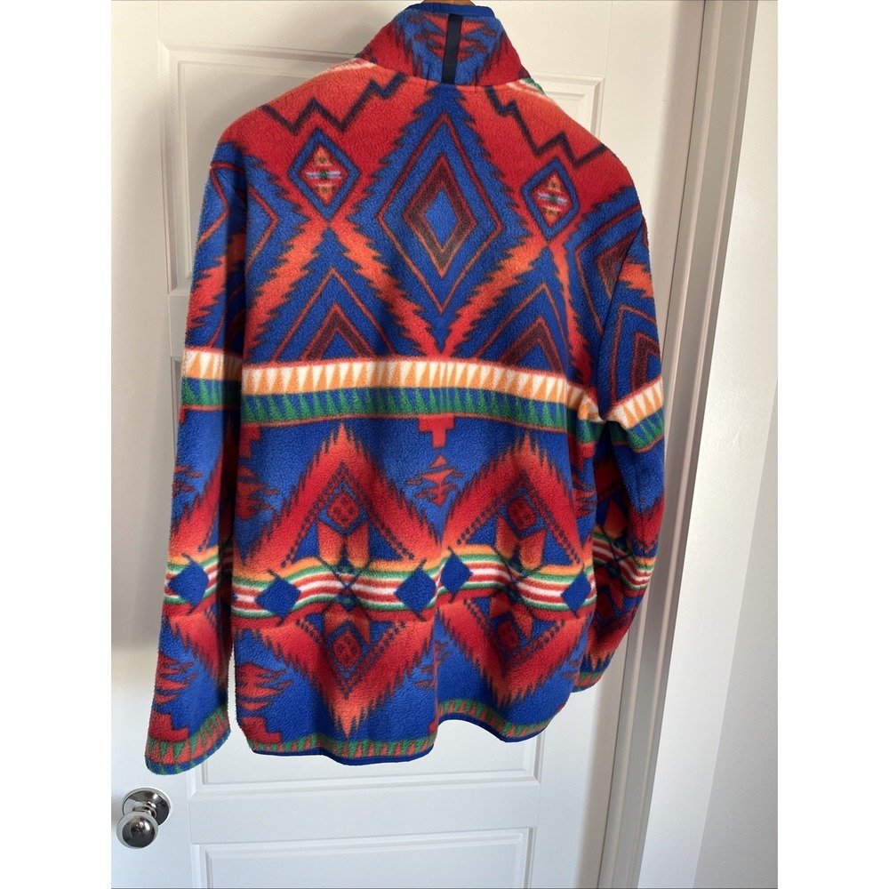 Polo Ralph Lauren Men Colorful Aztec Southwestern Beacon Fleece Sweatshirt M - Picture 15 of 16